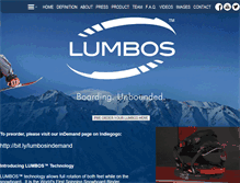 Tablet Screenshot of lumbos.com